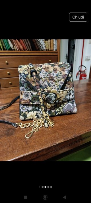 Borsa a tracolla floreale
