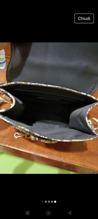 Borsa a tracolla floreale