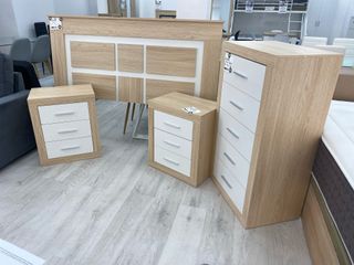 Pack Dormitorio - Sinfonier + 2 mesitas + cabezal