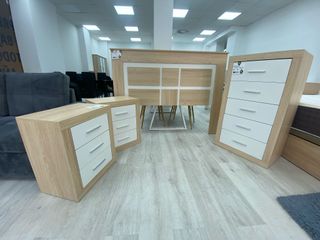Pack Dormitorio - Sinfonier + 2 mesitas + cabezal