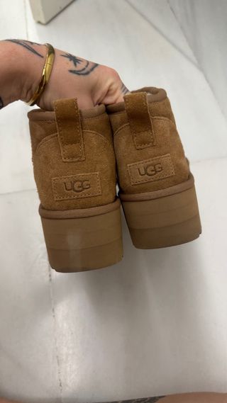 Botas UGG marrón plataforma