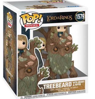 Funko Pop! Treebeard con Merry y Pipín