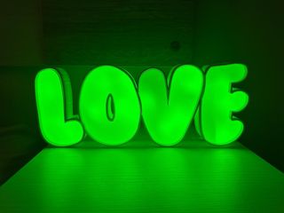 Luz LED LOVE - Decoración