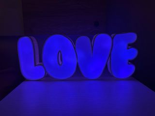 Luz LED LOVE - Decoración