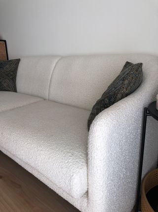 Sofá 2 plazas beig - Diseño