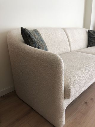 Sofá 2 plazas beig - Diseño