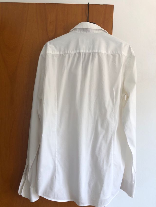 Camisa DR&N blanca, talla L