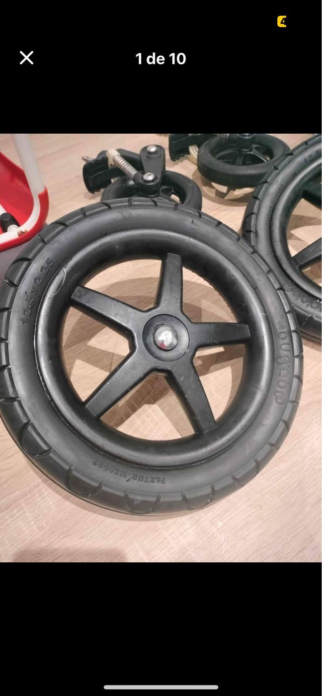 Ruedas Bugaboo Camaleón anti pinchazos