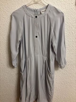 Vestido Bimba & Lola azul claro verano