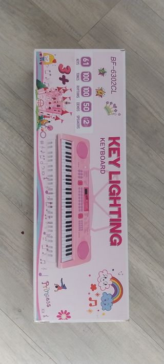 Teclado Infantil Princess 61 teclas