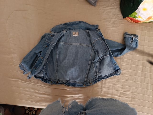 Chaqueta vaquera niña