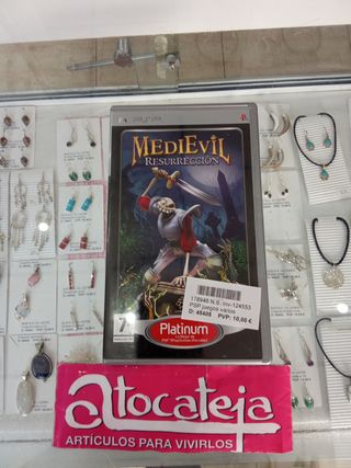 PSP MediEvil Resurrección.