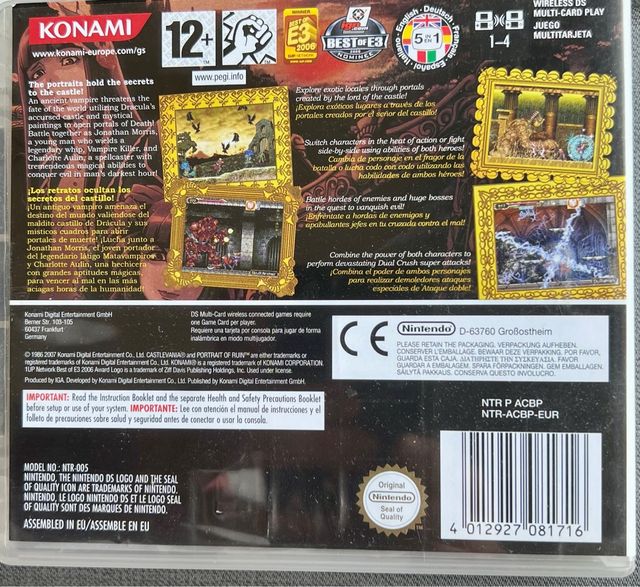 Castlevania: Portrait of Ruin (CON PÓSTER)