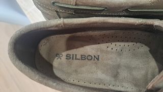 Mocasines Silbon verde oliva