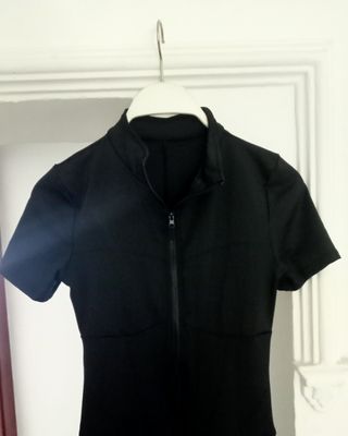 Mono negro cremallera - Talla M
