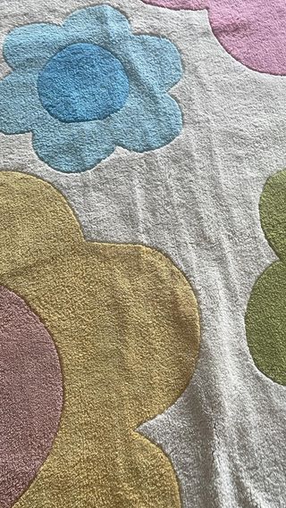 Alfombra infantil multicolor | Felpa