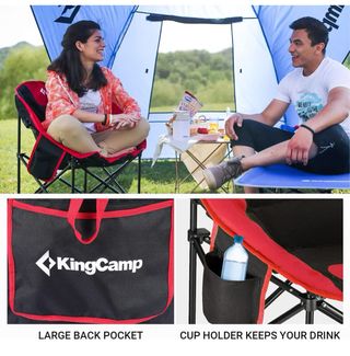 Silla Camping KingCamp Plegable