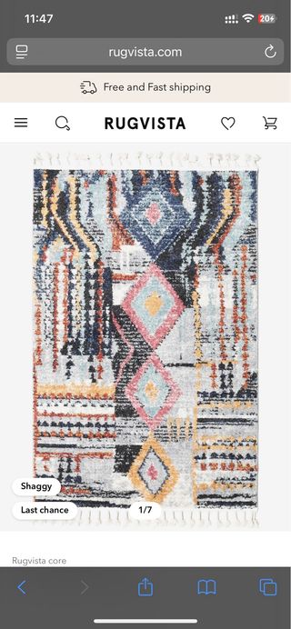Alfombra Rugvista multicolor