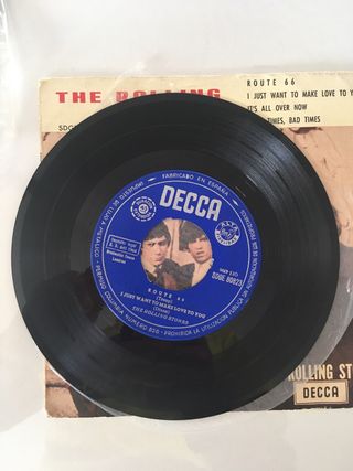 2 Singles Vinilo Rolling Stones 1964