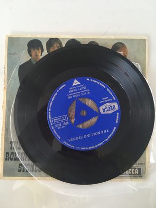 2 Singles Vinilo Rolling Stones 1964
