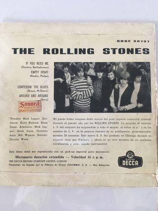 2 Singles Vinilo Rolling Stones 1964