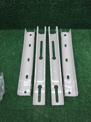 Soportes pared blancos metal 420x400 mm