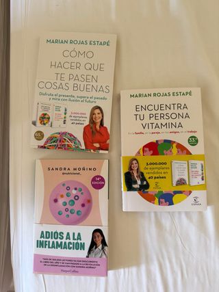 pack 3 libros 