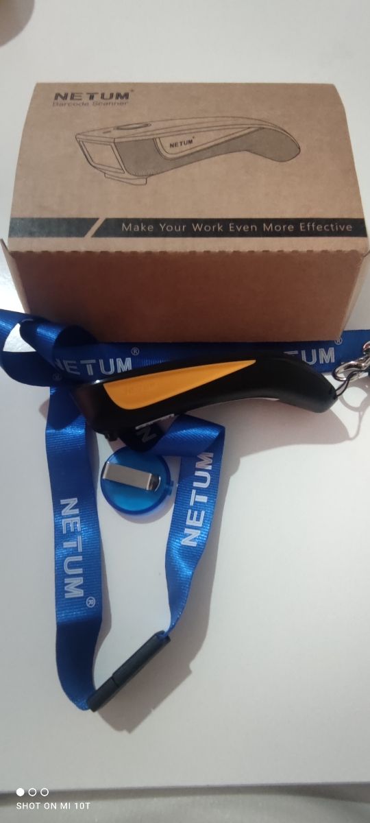 Lector código barras Netum