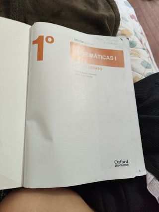 Inicia Matemáticas 1.º Bachillerato. Libro del ...