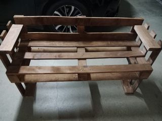 Sillones palets terraza - 2 unid.