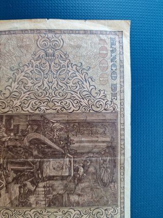 Escaso Billete de Burgos 1938