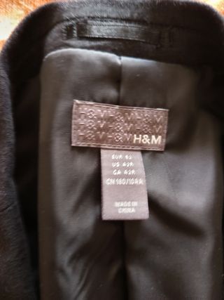 Americana azul hombre