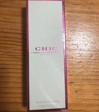 Desodorante Chic de C.H.
Spray natural 50 ml