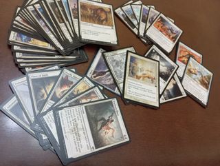 Lote 50 cartas Magic – Blanco en ingles