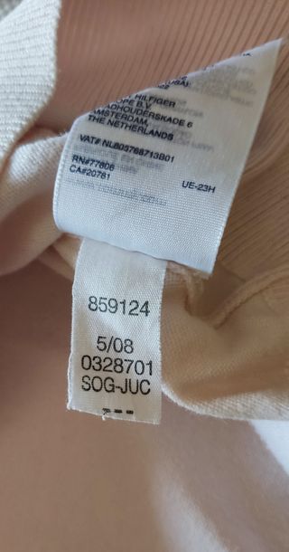 Jersey Tommy Hilfiger rosa - Talla L