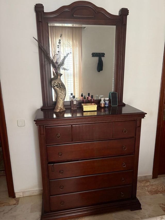 Dormitorio clásico - Cama & Chaiselongue