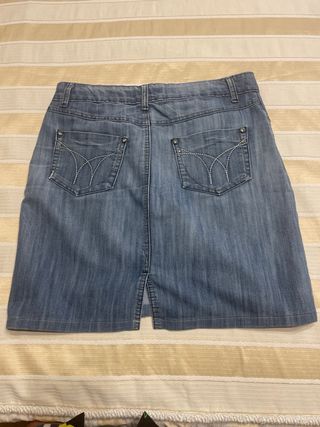 Falda vaquera azul - Mini