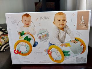 Rulo sensorial bebé Sophie la Girafe