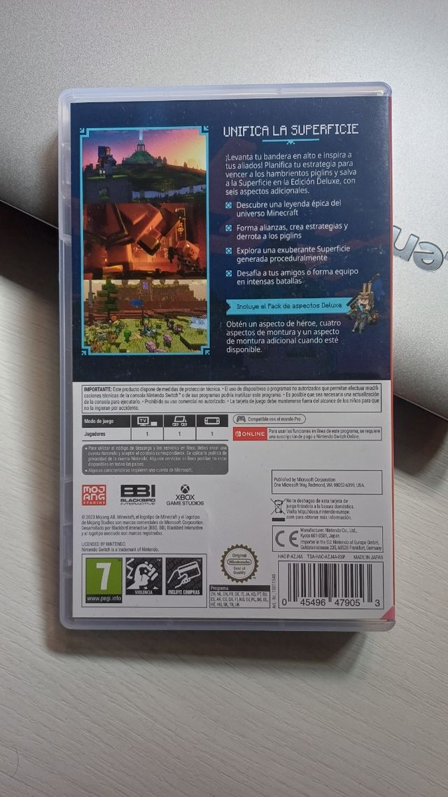 Minecraft Legends Deluxe Ed. Switch