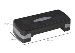 HOMCOM Step para Fitness Stepper Aeróbic