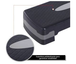 HOMCOM Step para Fitness Stepper Aeróbic