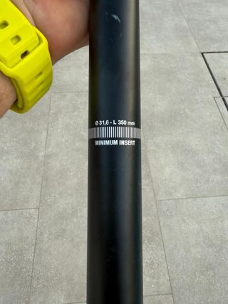 Tija sillín Deda 31.6mm