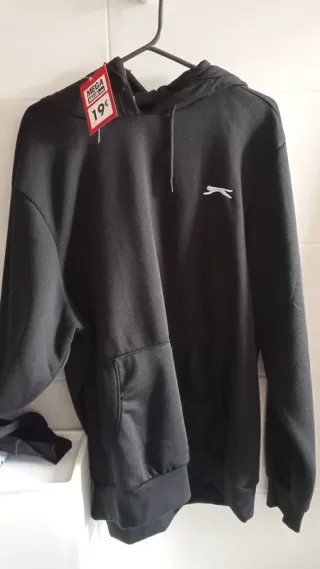 Sudadera Slazenger negra - Talla L