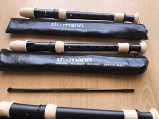 3 Flautas Dulces Soprano Thomann