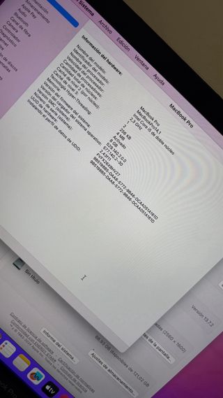 MacBook Pro 13" 2017 Plata