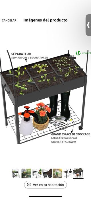 Invernadero Cultivo - Estanteria Jardin