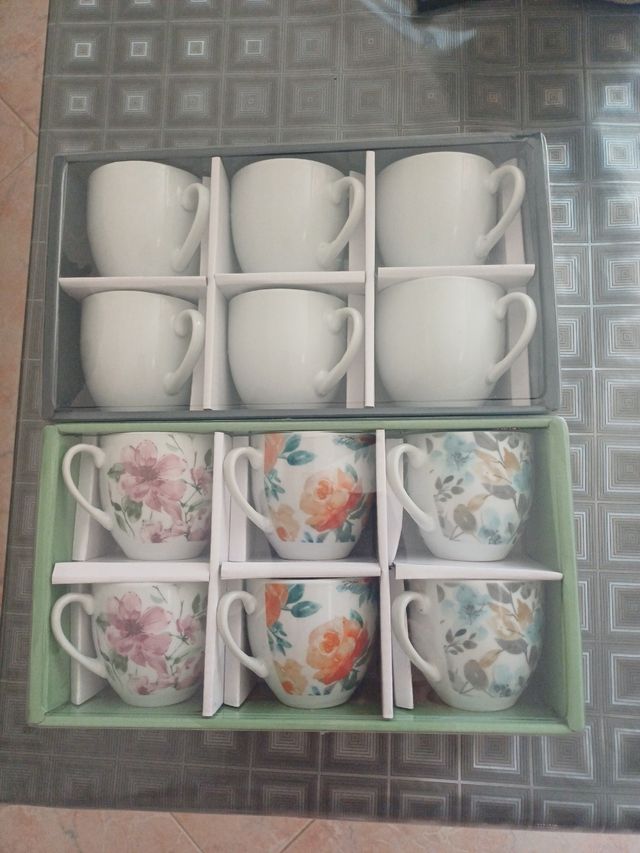 12 Tazzine Caffè - Porcellana