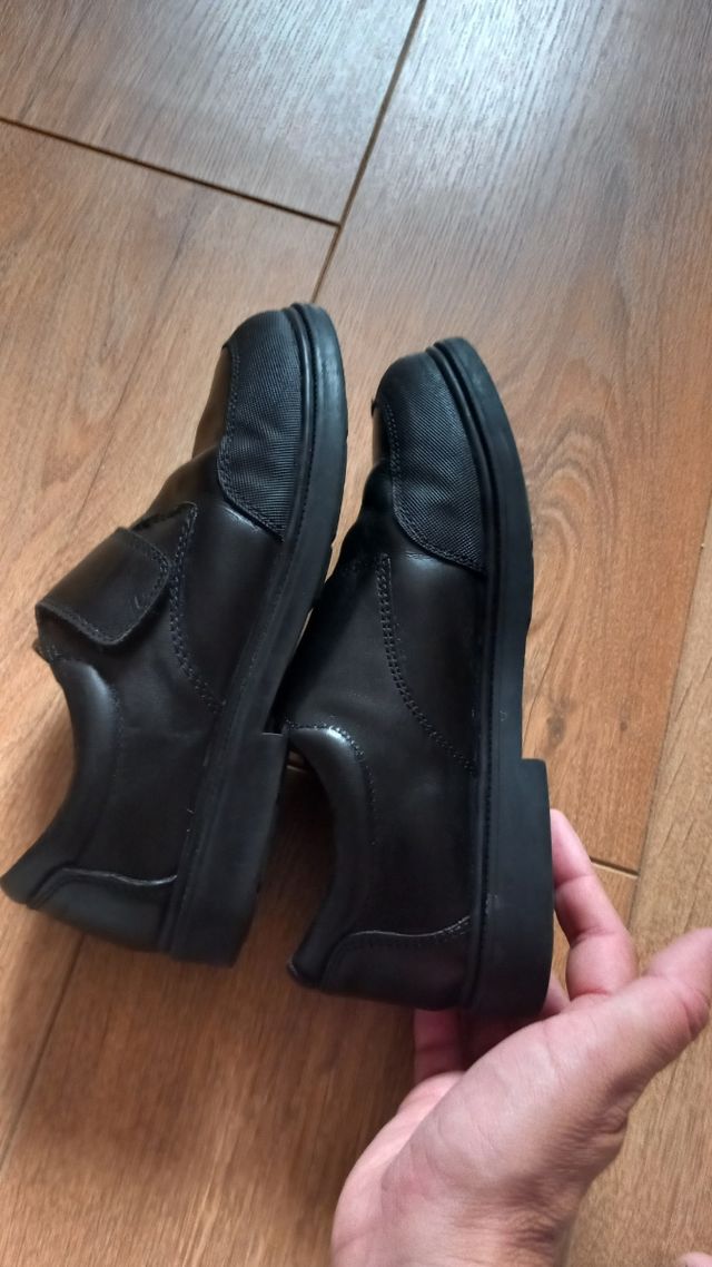 Zapatos colegiales piel unisex 34