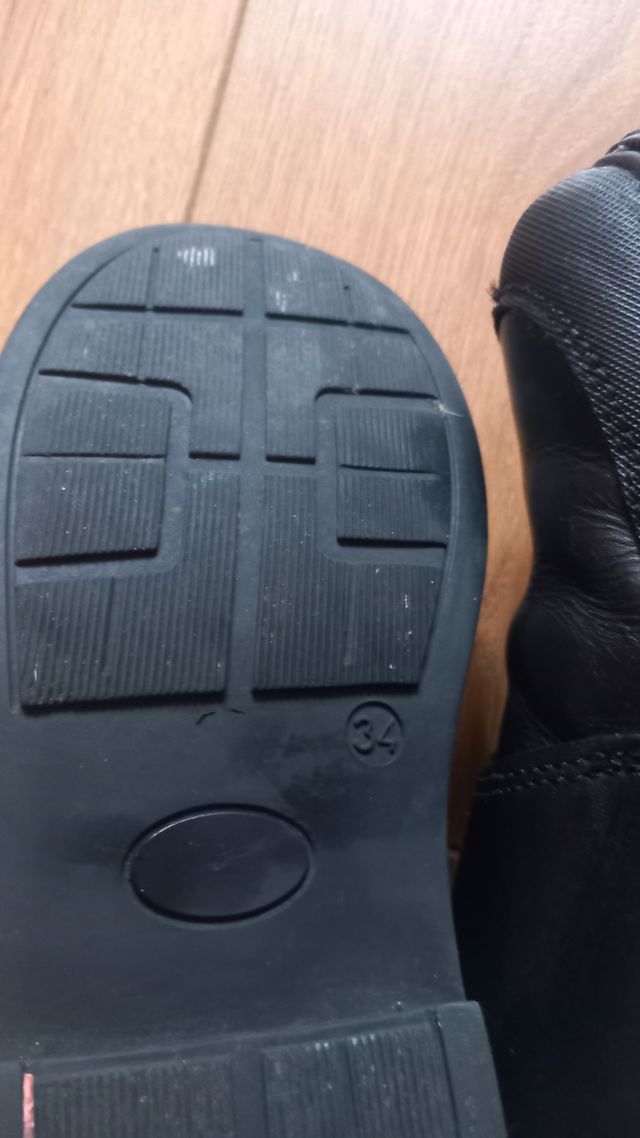 Zapatos colegiales piel unisex 34