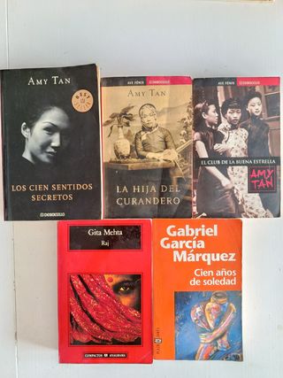 Pack/Lote de 5 libros, también vendo por separado